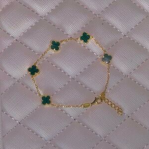 Sterling Silver Clover Bracelet